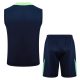 Debardeur Short Bresil 2024 2025 Bleu Fonc?? - Image 4