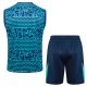 Debardeur Short Bresil 2024 2025 Bleu Vert - Image 4