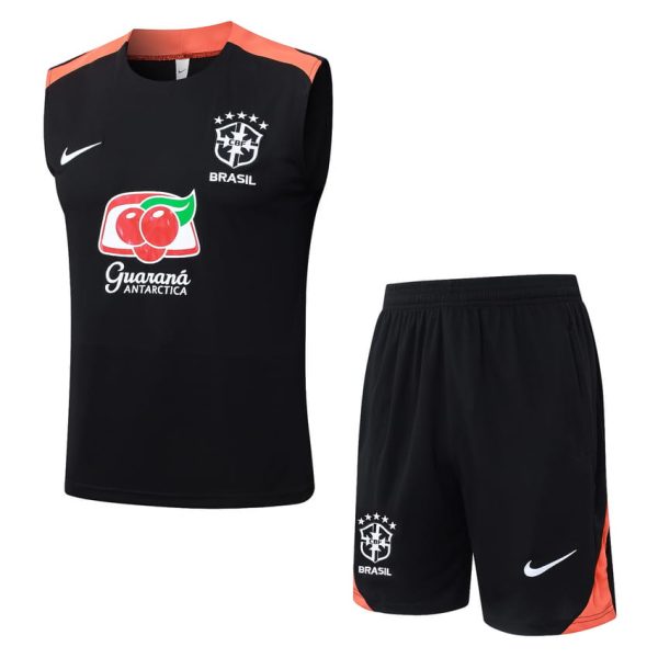 Debardeur Short Bresil 2025 2026 Noir