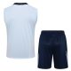 Debardeur Short Equipe de France 2024 2025 Blanc - Image 4