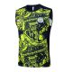 Debardeur Short Manchester City 2024 2025 Jaune Noir - Image 2