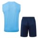 Debardeur Short Manchester City 2025 2026 Bleu Ciel - Image 4