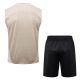 Debardeur Short Milan AC 2024 2025 Beige - Image 4