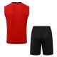 Debardeur Short Milan AC 2025 2026 Rouge Clair - Image 4