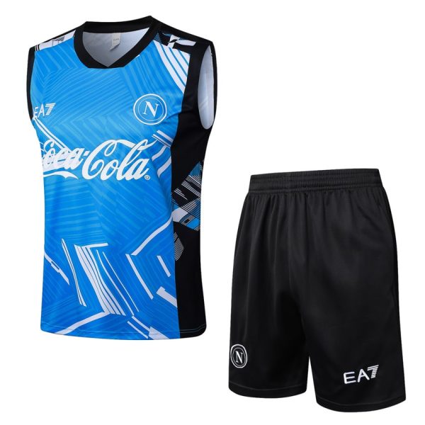 Debardeur Short Naples 2024 2025 Bleu Ciel
