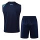 Debardeur Short Naples 2024 2025 Bleu Fonc?? - Image 4