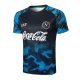 Ensemble Maillot Short Naples 2024 2025 Bleu Noir - Image 2