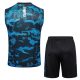 Debardeur Short Naples 2024 2025 Bleu Noir - Image 4