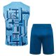 Debardeur Short OM 2024 2025 Bleu Ciel - Image 4