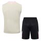 Debardeur Short PSG 2024 2025 Beige - Image 4