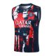 Debardeur Short PSG 2024 2025 Bleu Rouge - Image 2