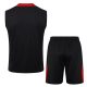 Debardeur Short PSG 2024 2025 Noir Rouge - Image 4