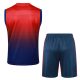 Debardeur Short PSG 2024 2025 Rouge Bleu - Image 4