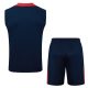 Debardeur Short PSG 2025 2026 Bleu Rouge - Image 4
