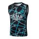 Debardeur Short PSG 2025 2026 Noir Bleu Ciel - Image 2