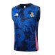 Debardeur Short Real Madrid 2024 2025 Bleu Motif - Image 2