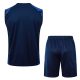 Debardeur Short Real Madrid 2024 2025 Bleu Motif - Image 4