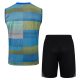 Debardeur Short Real Madrid 2024 2025 Bleu Vert - Image 4