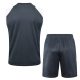 Debardeur Short Real Madrid 2024 2025 Noir Blanc - Image 4