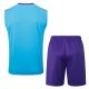 Debardeur Short Real Madrid 2025 2026 Bleu Ciel - Image 4