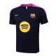 Ensemble Maillot Short Barca 2024 2025 Bleu Rose - Image 2