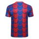 Ensemble Maillot Short Barca 2024 2025 Bleu Rouge - Image 3