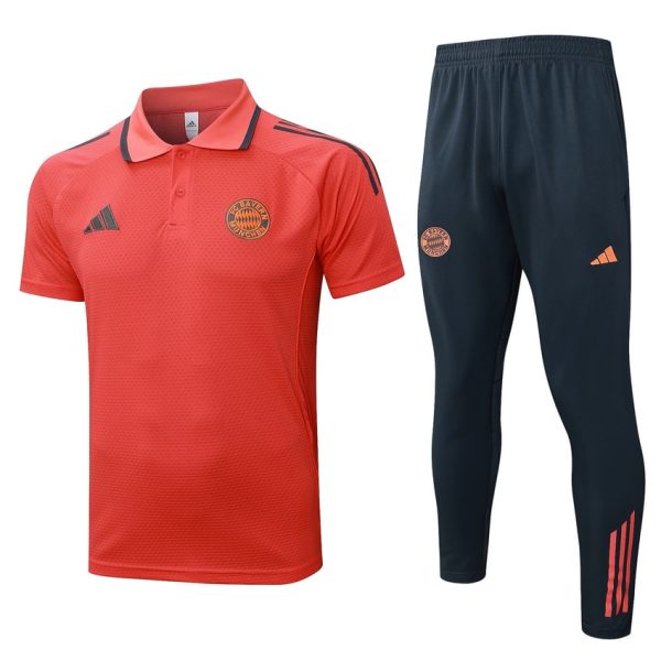 Survetement Bayern Munich Polo 2025 2026 Rouge