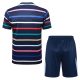 Ensemble Maillot Short Equipe de France 2024 2025 Bleu Motif - Image 4