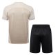 Ensemble Maillot Short Milan AC 2024 2025 Beige - Image 4