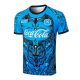 Ensemble Maillot Short Naples 2025 2026 Bleu Motif - Image 2