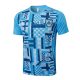 Ensemble Maillot Short OM 2024 2025 Bleu Ciel - Image 2