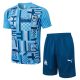 Ensemble Maillot Short OM 2024 2025 Bleu Ciel