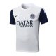 Ensemble Maillot Short PSG 2025 2026 Blanc Bleu - Image 2