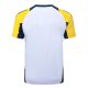 Ensemble Maillot Short Real Madrid 2024 2025 Blanc Jaune - Image 3