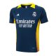 Ensemble Maillot Short Real Madrid 2024 2025 Bleu Jaune - Image 2