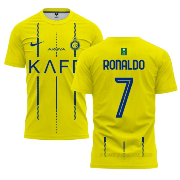 MAILLOT ENFANT AL NASSR RONALDO DOMICILE 2023 2024