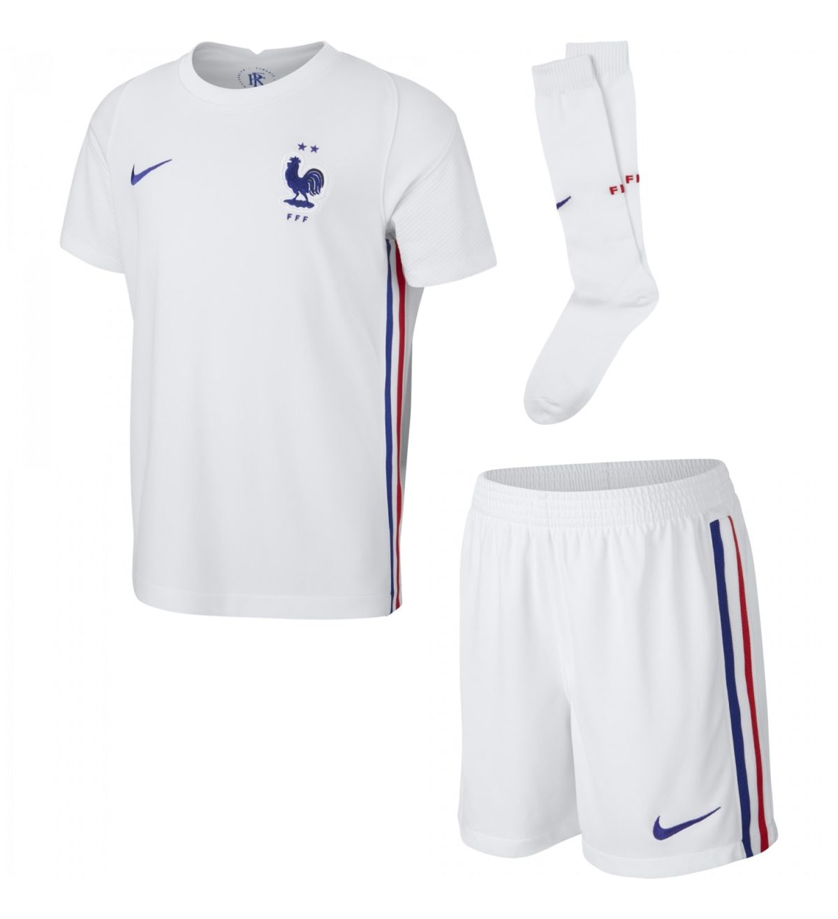 MAILLOT ENFANT EQUIPE DE FRANCE EXTERIEUR 2020 2021 - Image 1