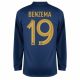 MAILLOT FRANCE DOMICILE COUPE DU MONDE 2022 BENZEMA M-L - Image 2