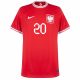 MAILLOT POLOGNE EXTERIEUR COUPE DU MONDE 2022 ZIELINSKI - Image 3