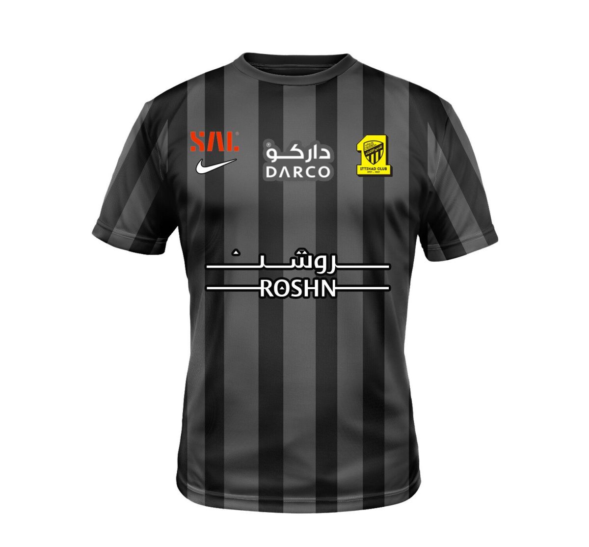 MAILLOT AL-ITTIHAD EXTERIEUR 2022 2023 - Image 1