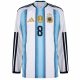 Maillot Argentine Domicile 2026 2027 E. Fernandez Manches Longues - Image 2