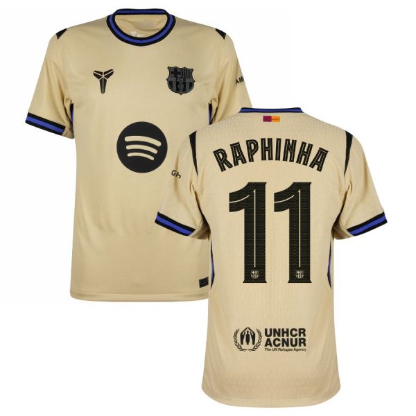 Maillot Enfant Barca Exterieur 2025 2026 Raphinha