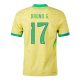 Maillot Bresil Domicile 2024 2025 Bruno - Image 2