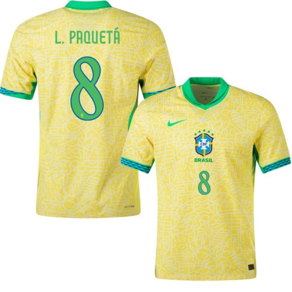 Maillot Bresil Domicile 2024 2025 Paquet??