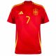 Maillot Espagne Domicile 2024 2025 Morata - Image 2