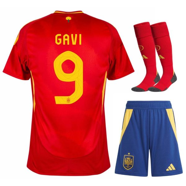 Maillot Kit Enfant Espagne Domicile 2024 2025 Gavi