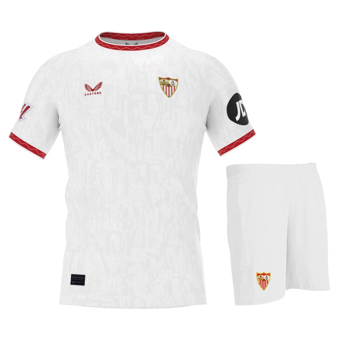 Maillot Kit Enfant FC Seville Domicile 2024 2025 - Image 1