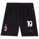 Maillot Kit Enfant Milan AC Domicile 2024 2025 Theo Noir - Image 4