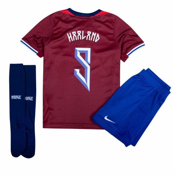Maillot Kit Enfant Norv??ge Domicile 2024 2025 Haaland