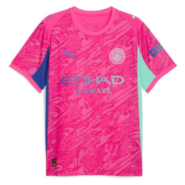 Maillot Manchester City Domicile 2025 2026 Gardien Rose